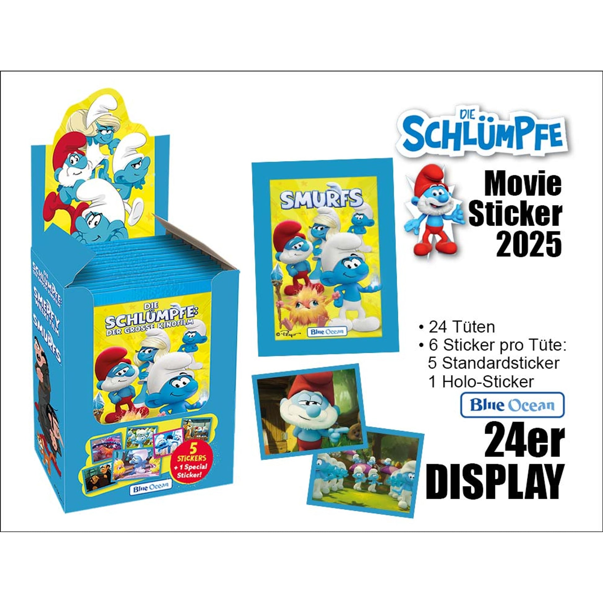 Blue Ocean Entertainment AG Sticker-Display