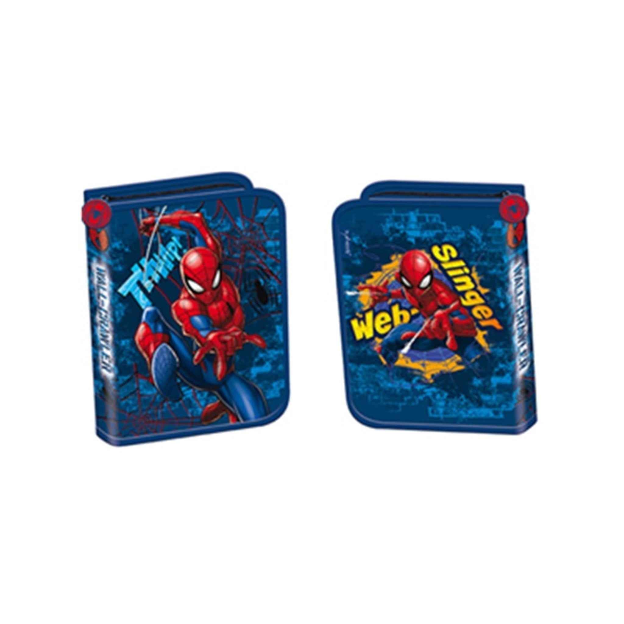 Spider-Man Mäppchen 21 cm Blau | St. Majewski