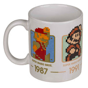 Super Mario Tasse aus Dolomit weiß 325 ml rund 10 cm | Out of the blue