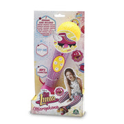 Mikrofon Soy Luna mit Soundeffekten und MP3-Anschluss mehrfarbig