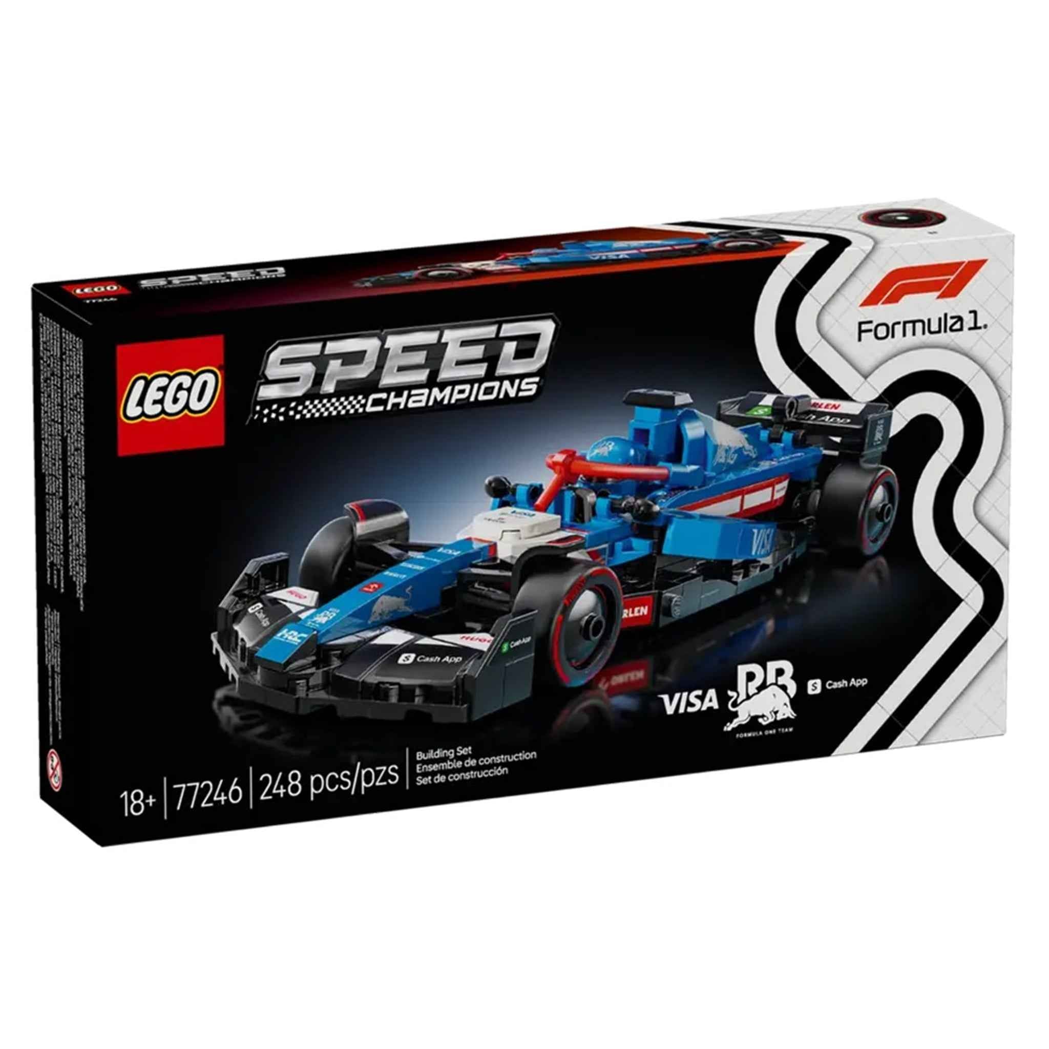 LEGO Bausatz in Blau, 26,2×4,8×14,1 cm