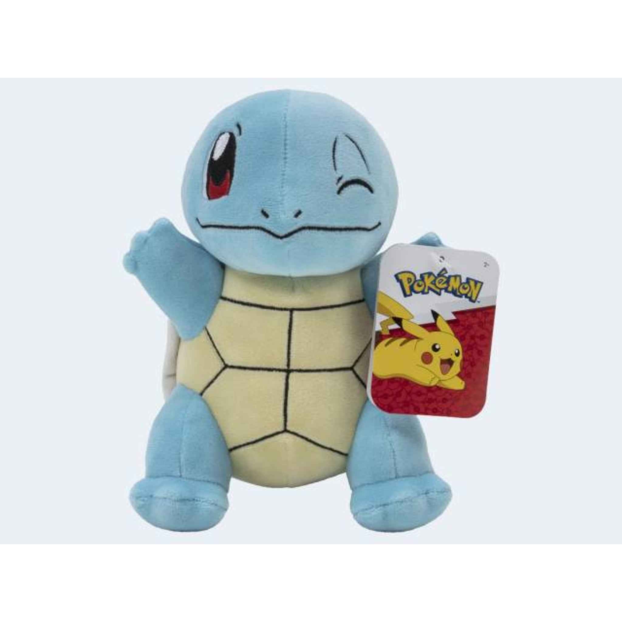 Plüschfigur Schiggy Squirtle 20 cm aus Polyester blau | Jazwares