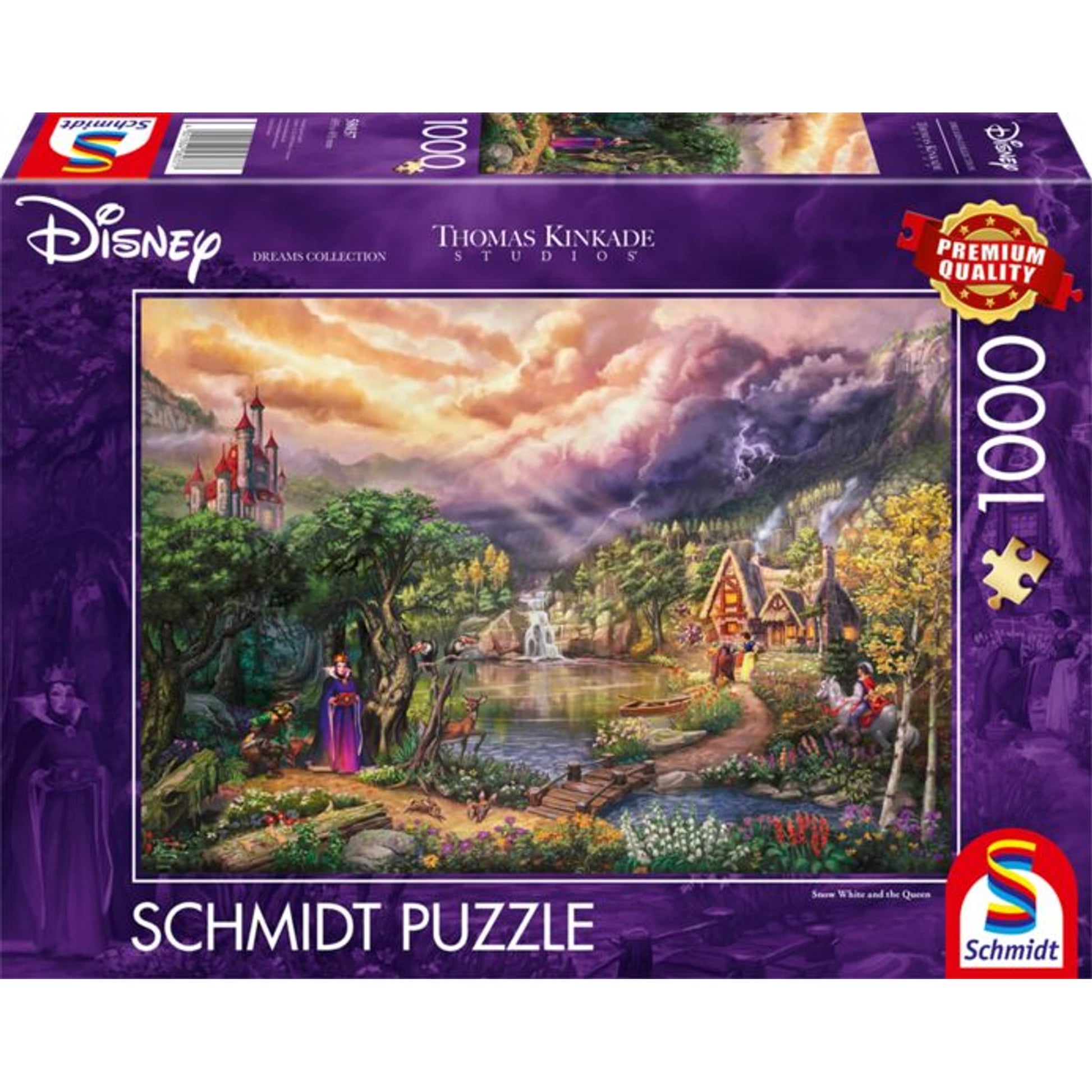 Schmidt Spiele Puzzle in Weiß, 69,3×49,3 cm