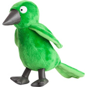 Aurora Plüschfigur aus 100 % Plüsch in Grün, 18 cm