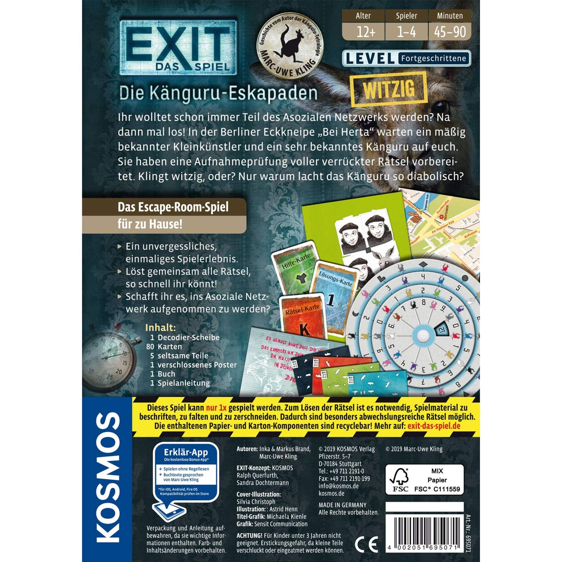 Franckh-Kosmos Verlags-GmbH & Co. KG Brettspiel aus Pappe