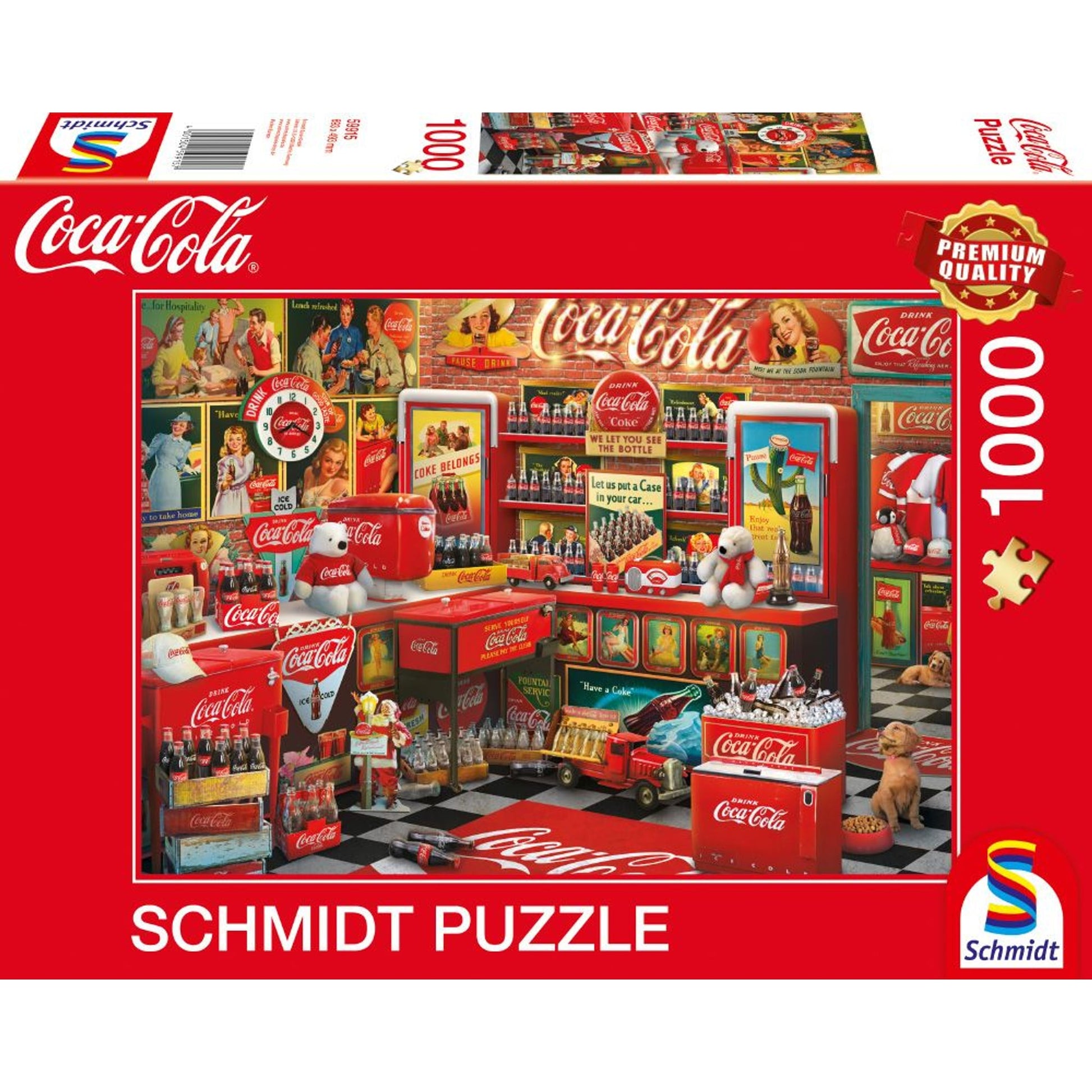 Schmidt Spiele Puzzle, 69,3×49,3 cm