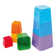 Sandformen-Set Pyramide aus Kunststoff mehrfarbig | Bino & Mertens