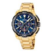Festina Armbanduhr aus Edelstahl in Gold, 4,5×1,4 cm