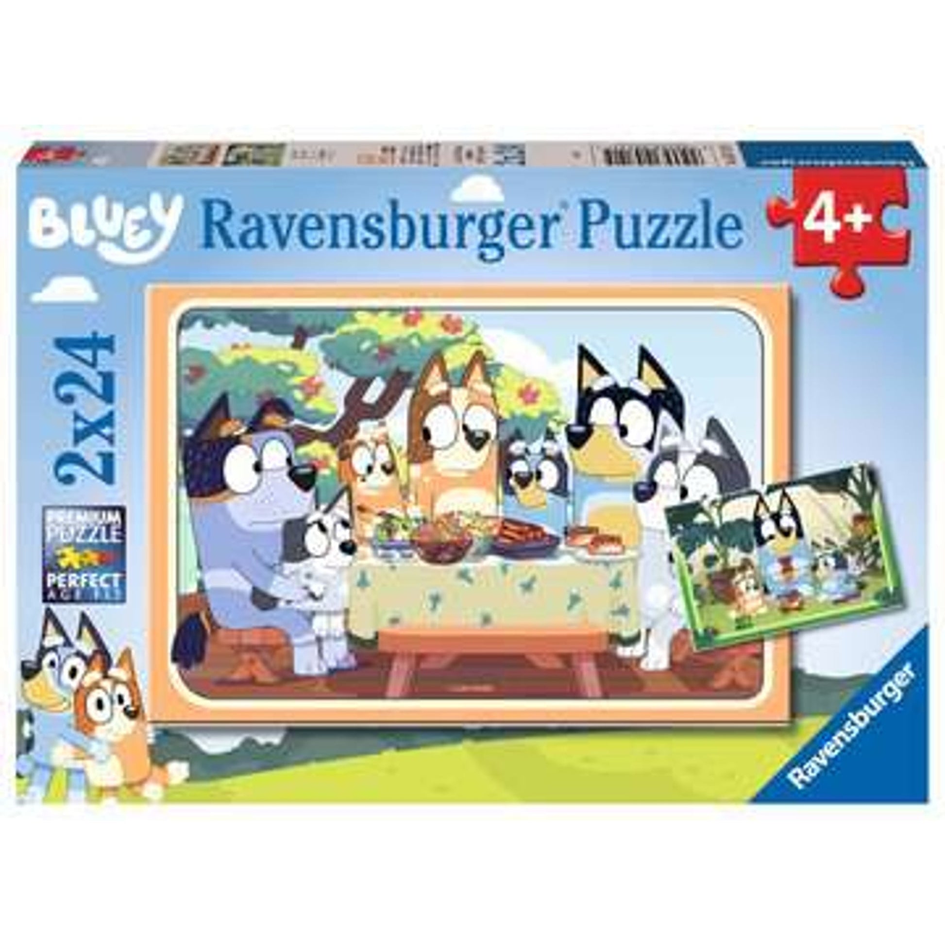 Puzzle Auf geht's! 2 x 24 Teile Tiere ab 3 Jahren