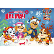 Adventskalender Paw Patrol 24 Türchen mit Stempeln Puzzles Stickern | Undercover