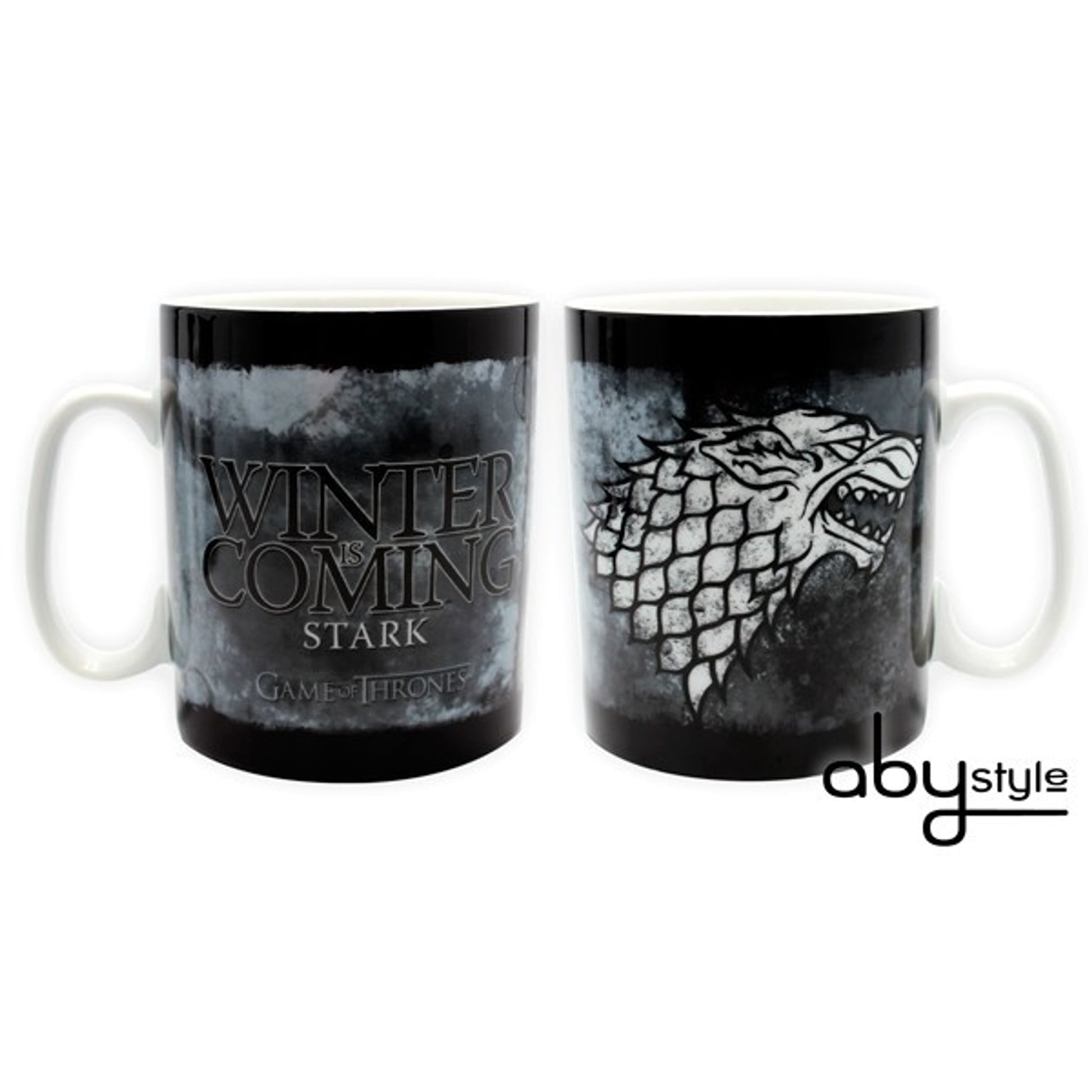 ABYSSE CORP S.A.S. Tasse aus Keramik in Schwarz, 460 ml