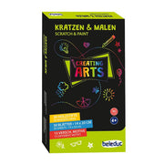 Toynamics Europe GmbH Kratzpostkarten aus Holz, 20×14 cm