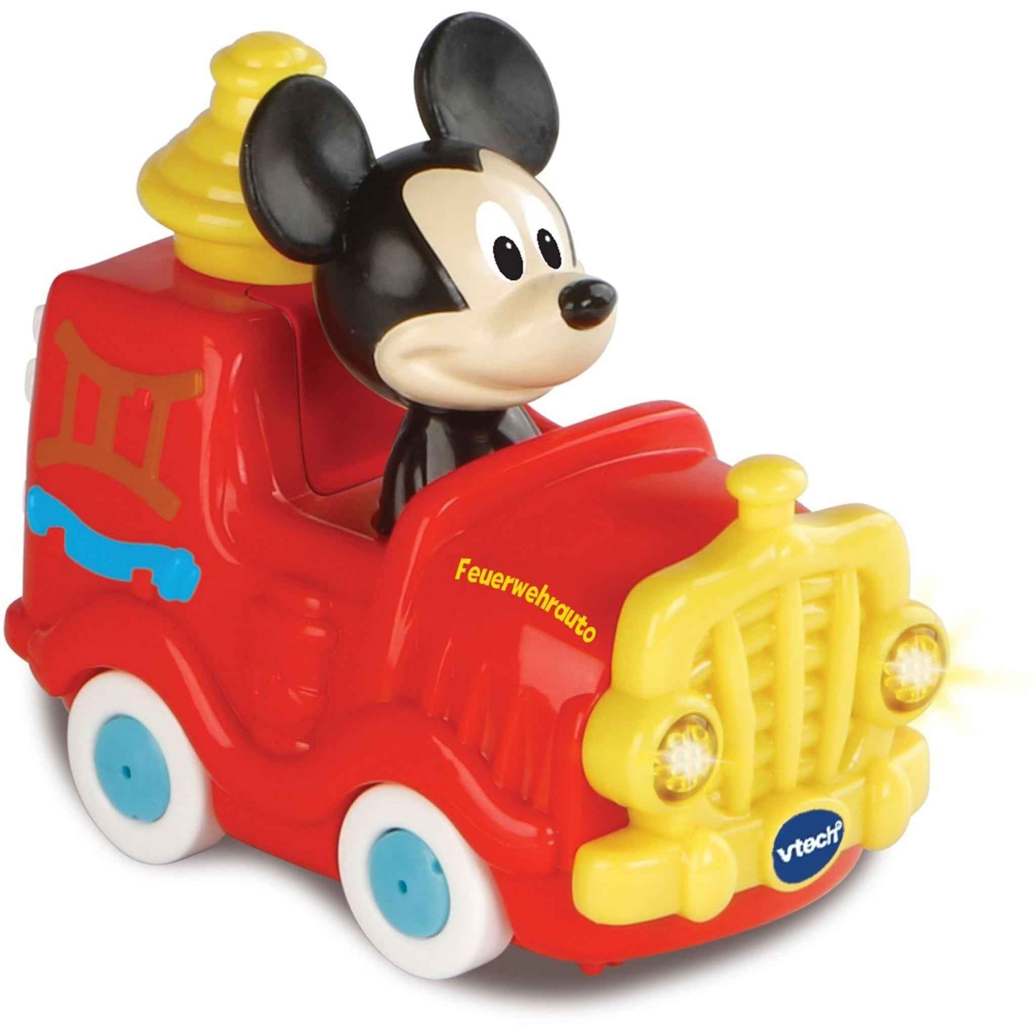 Spielzeugauto Tut Tut Baby Flitzer Mickys Feuerwehrauto 10 cm Kunststoff | VTech