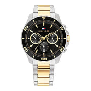 TOMMY HILFIGER Herrenuhr aus Edelstahl in Silber, 4,4×1,1 cm