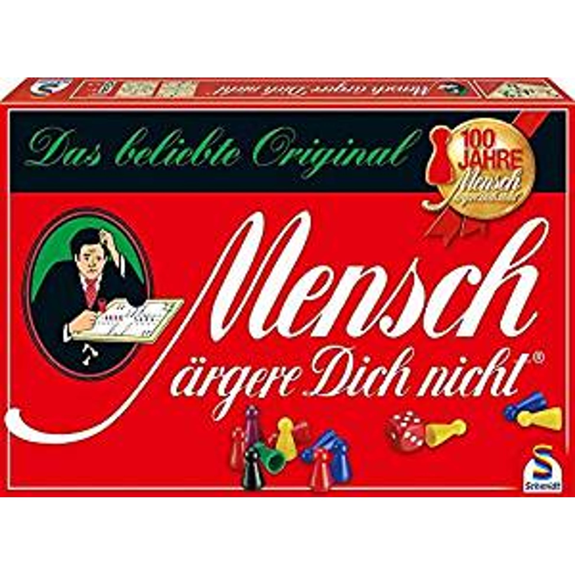 Schmidt Spiele Familienspiel aus Kunststoff in Rot, 33,5×23×3,8 cm