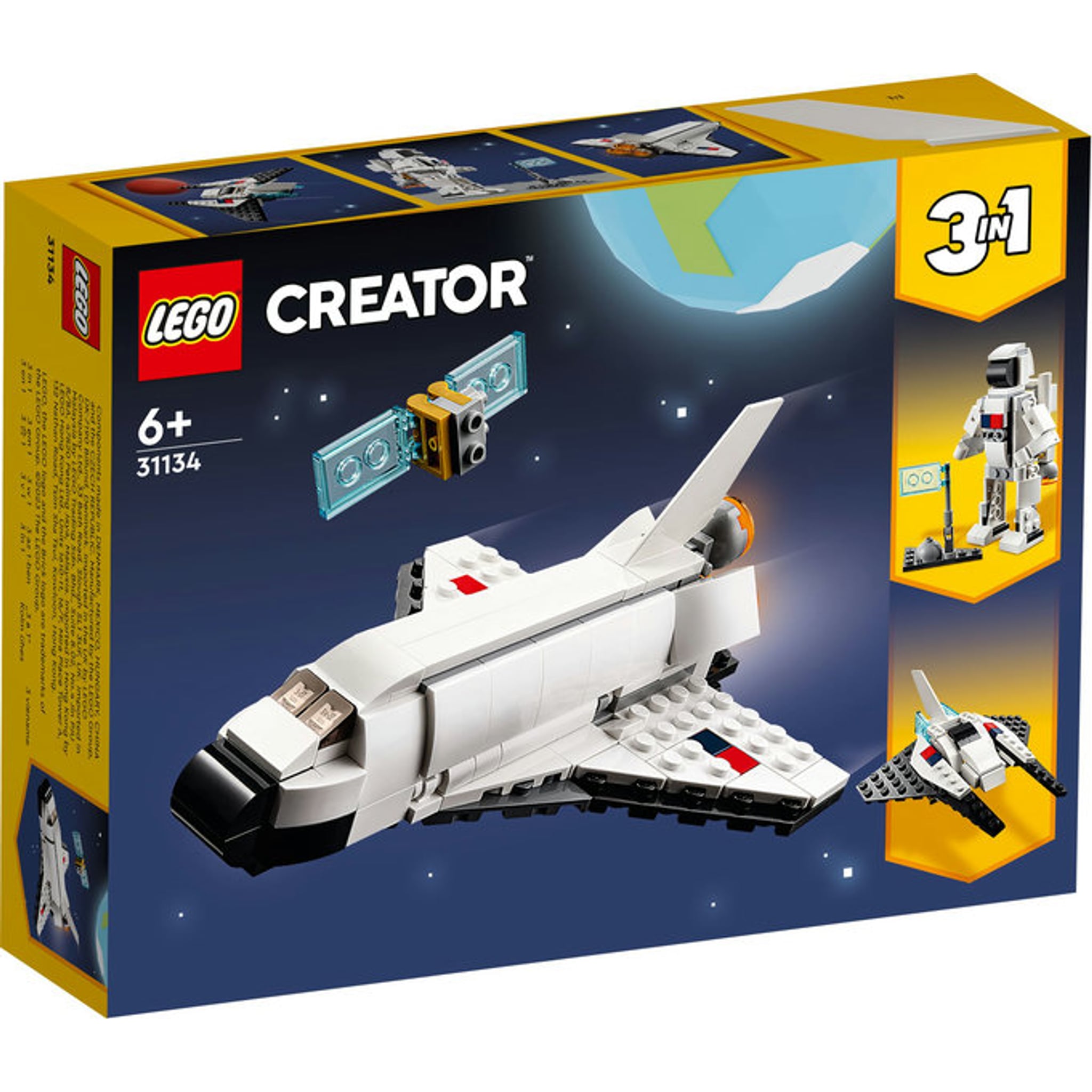 LEGO Bausatz aus Kunststoff in Weiß