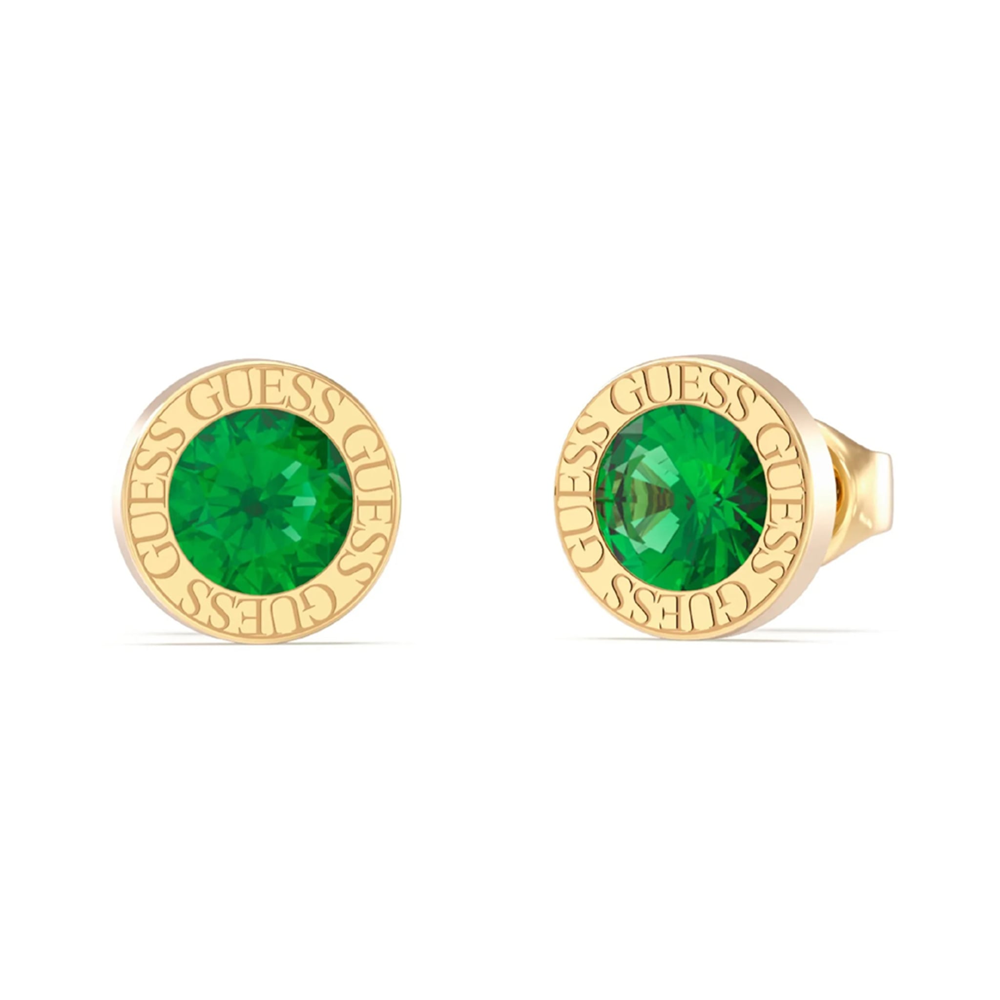 GUESS Ohrstecker aus Edelstahl in Gold
