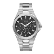 Herrenuhr Dashboard Edelstahl silber 46 mm Quarz Multifunktion GW0798G1 | GUESS