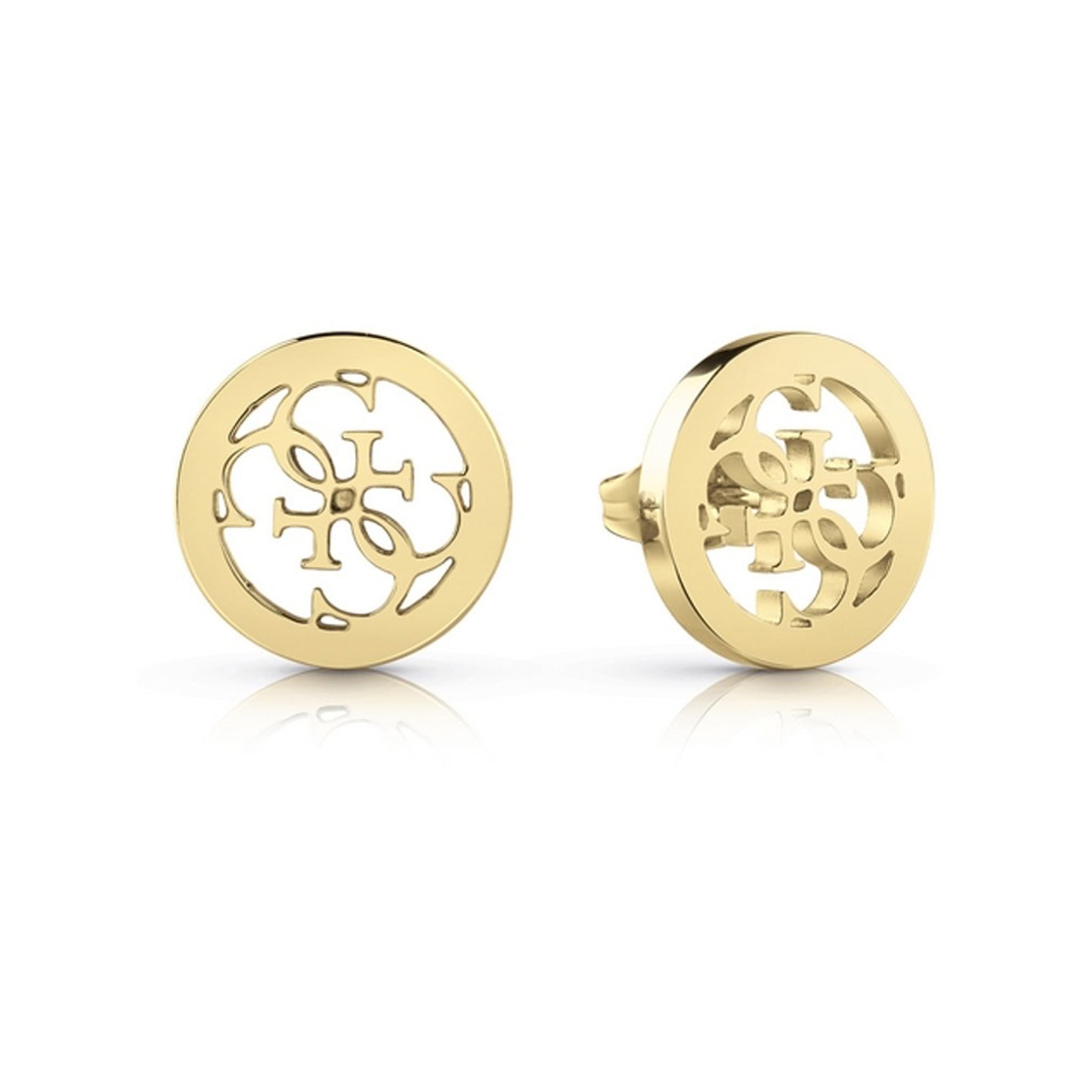GUESS Ohrstecker aus Edelstahl in Gold