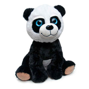 Plüschtier Panda mit Glitzeraugen 50 cm schwarz-weiß Polyester | Landahl & Baumann Spielwaren