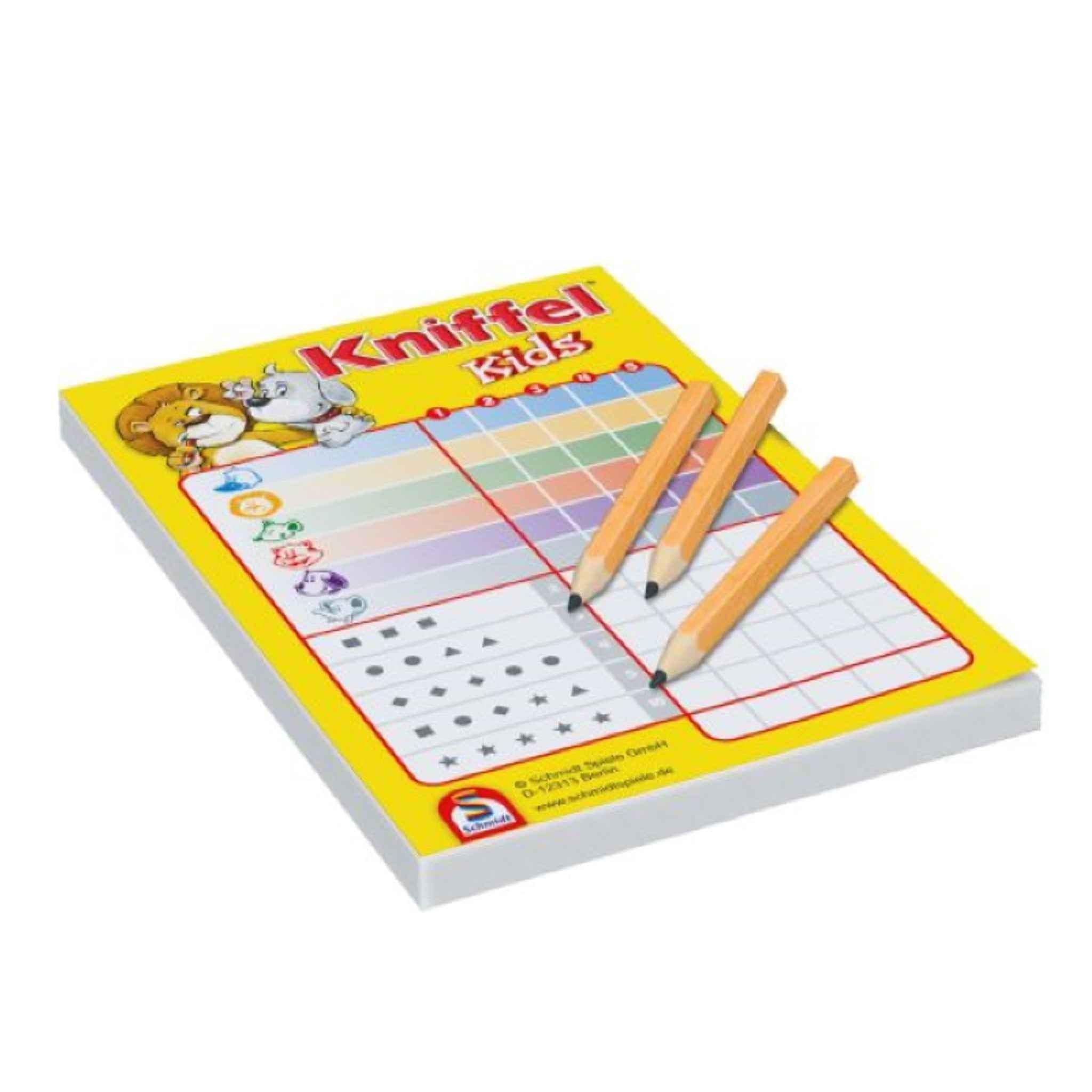 Kinderspiel Kniffel Kids Würfelspiel mehrfarbig 2-6 Spieler | Schmidt Spiele