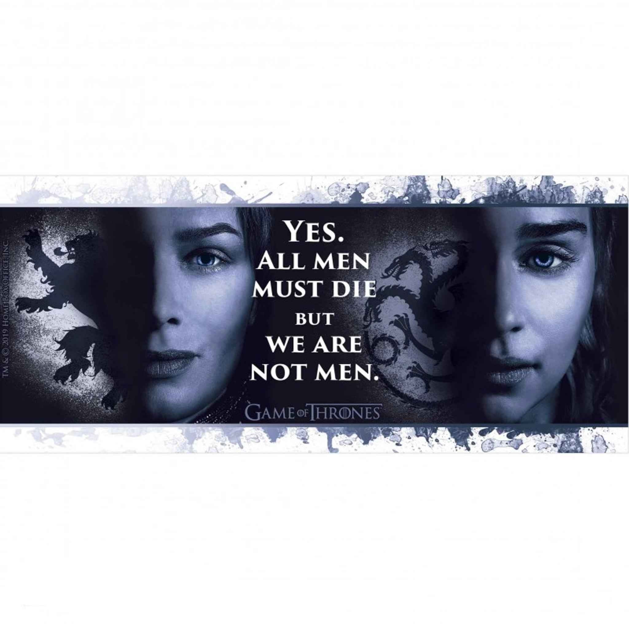 Game of Thrones Tasse 2 Queens Keramik schwarz | ABYSSE CORP S.A.S