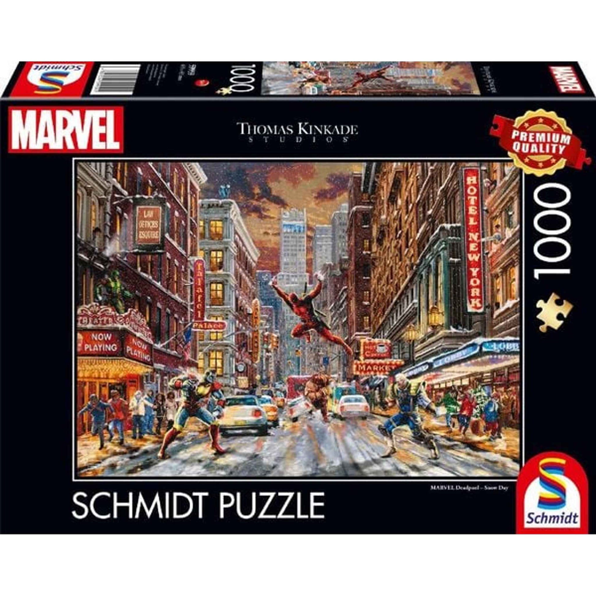 Puzzle Deadpool Snow Day 1000 Teile | Schmidt Spiele