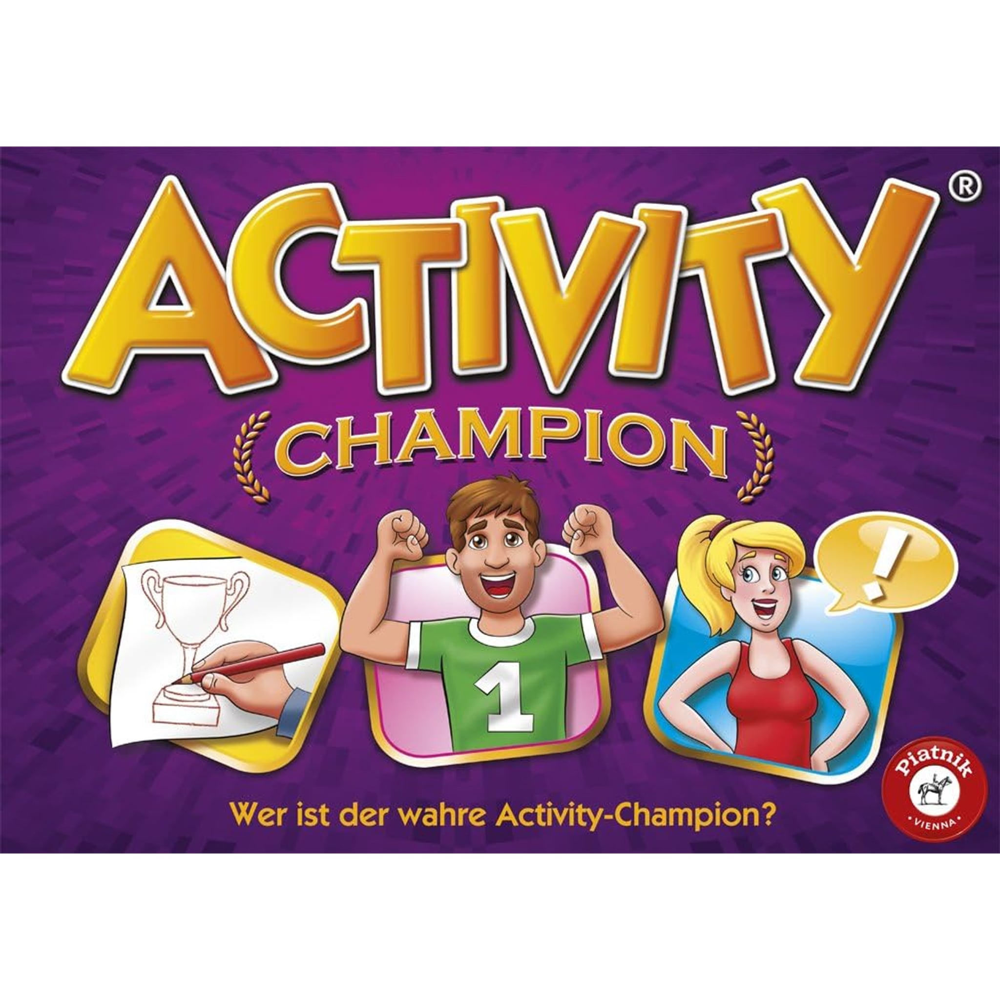 Partyspiel Activity Champion für 3-10 Spieler ab 12 Jahren mehrfarbig