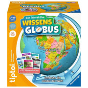 Interaktiver Wissens-Globus tiptoi mehrfarbig 23 cm 200 Spielkarten