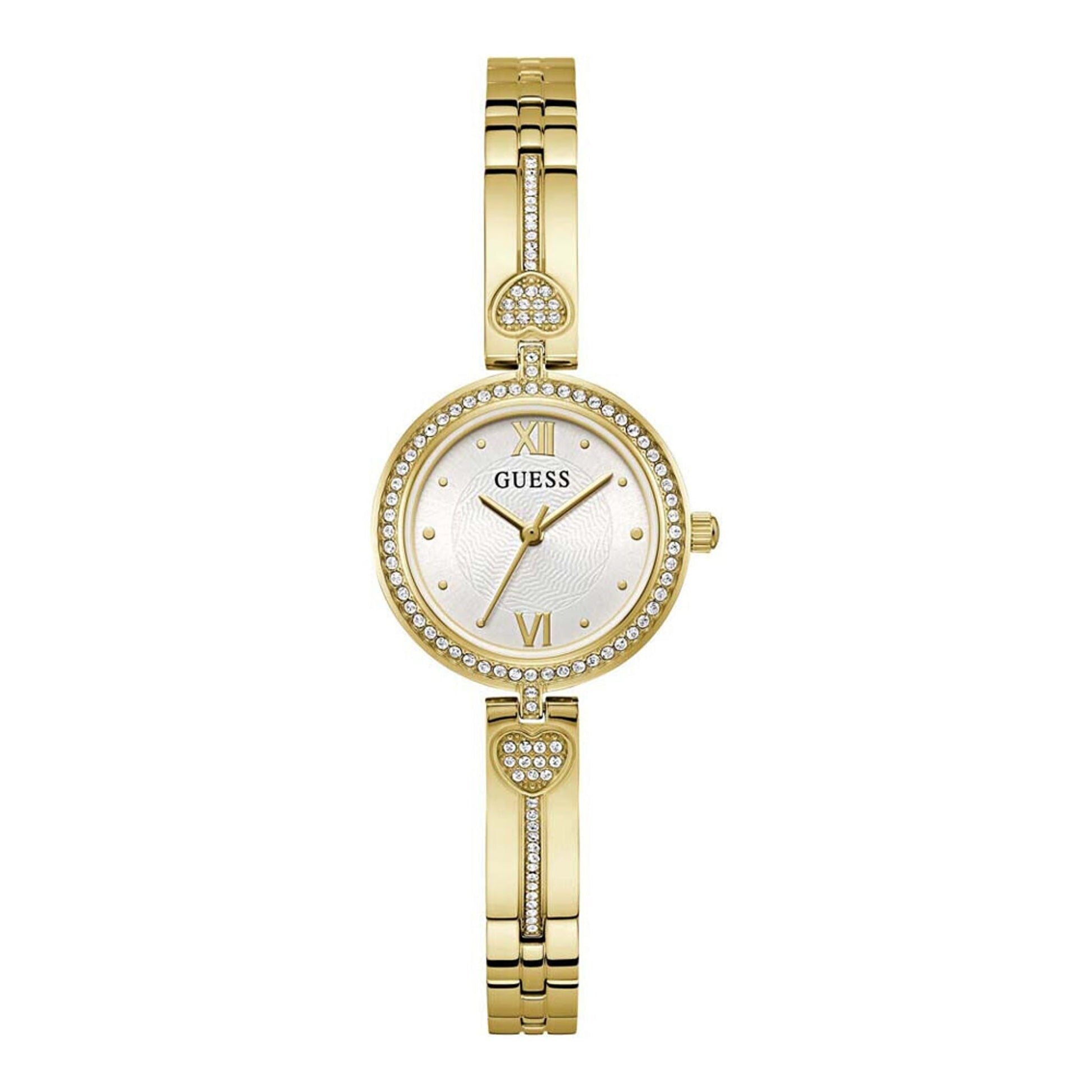 GUESS Damenuhr GW0655L2 aus Edelstahl in Gold, 3,6×0,7 cm