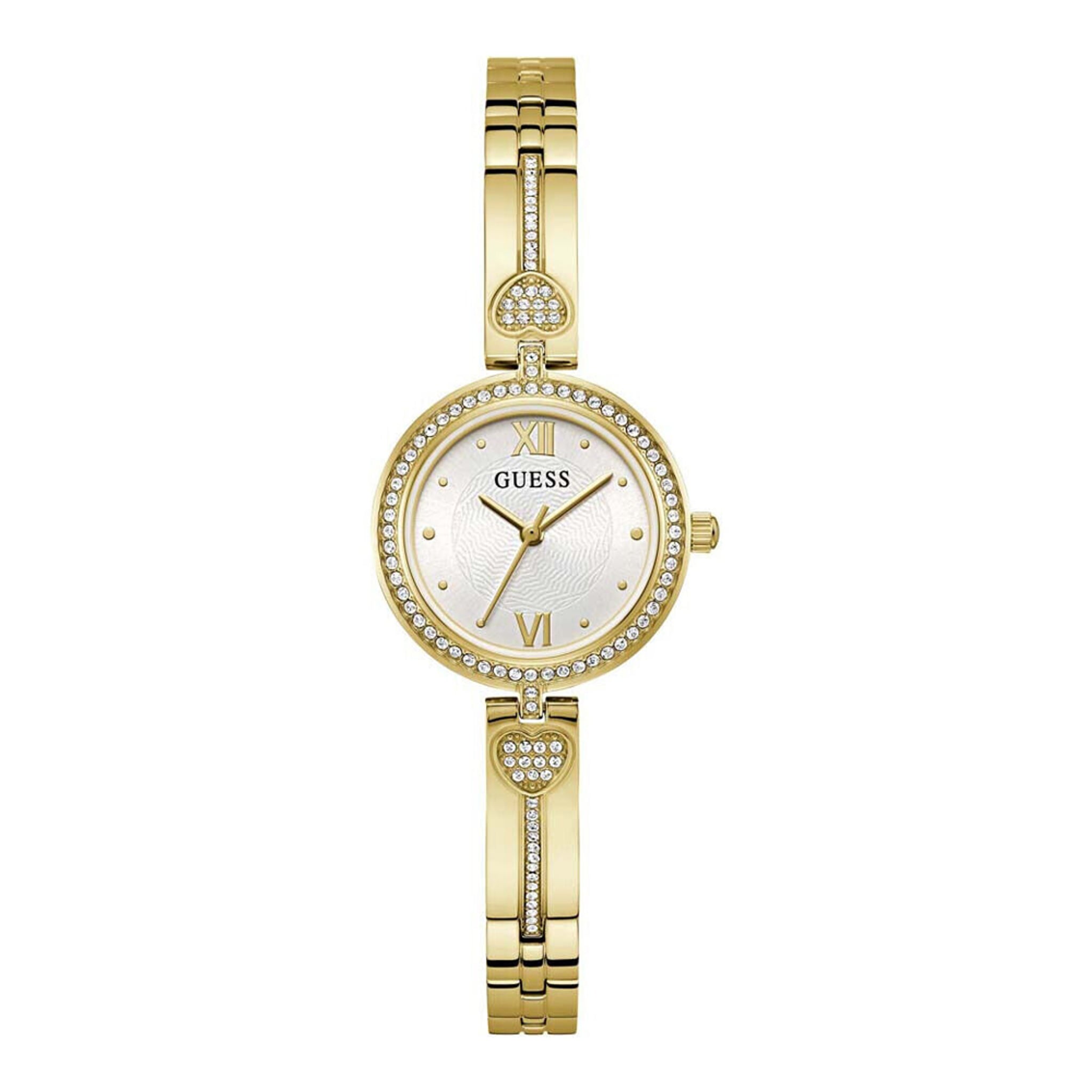 GUESS Damenuhr GW0655L2 aus Edelstahl in Gold, 3,6×0,7 cm