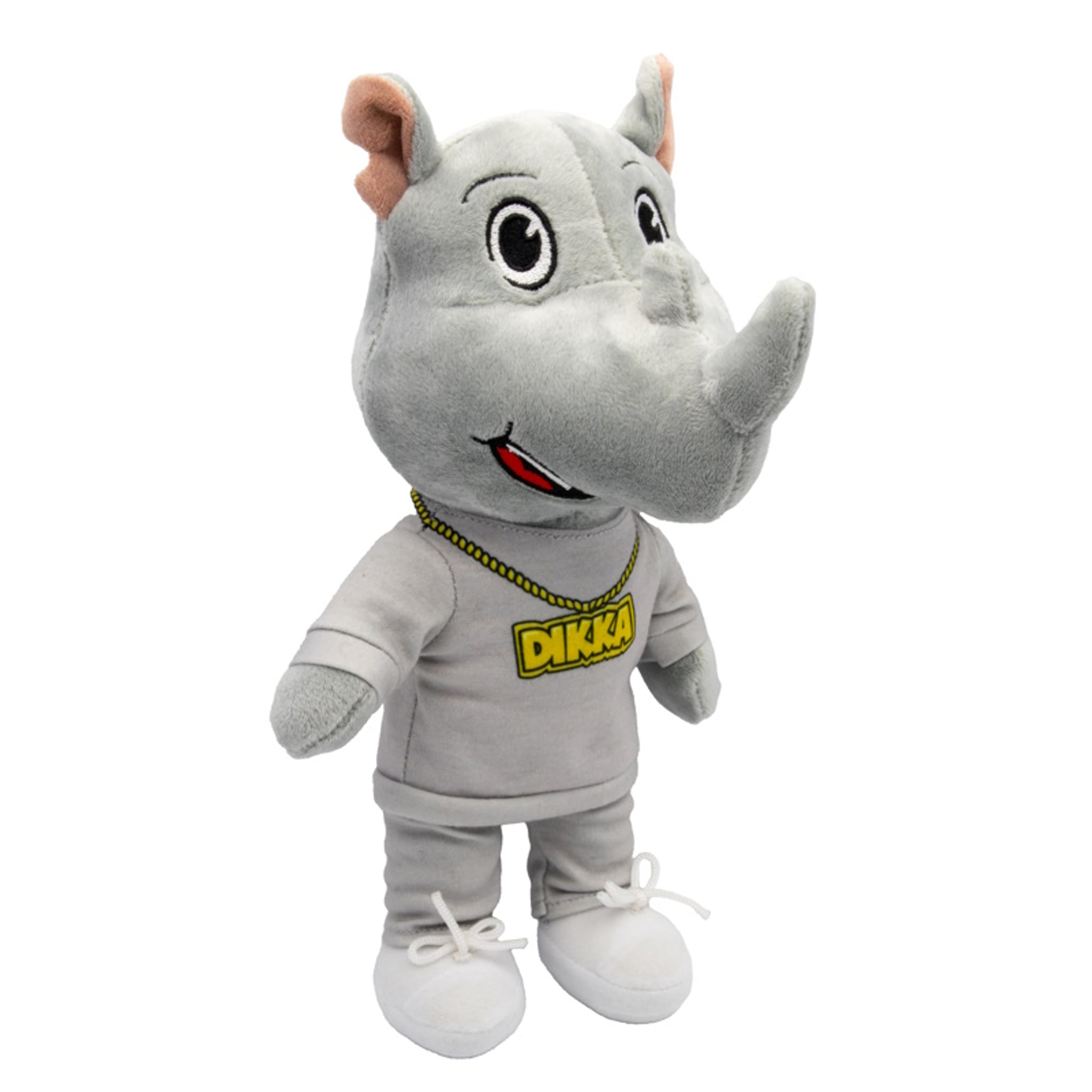 Joy Toy AG Plüschfigur aus Polyester in Grau, 13×11×26 cm