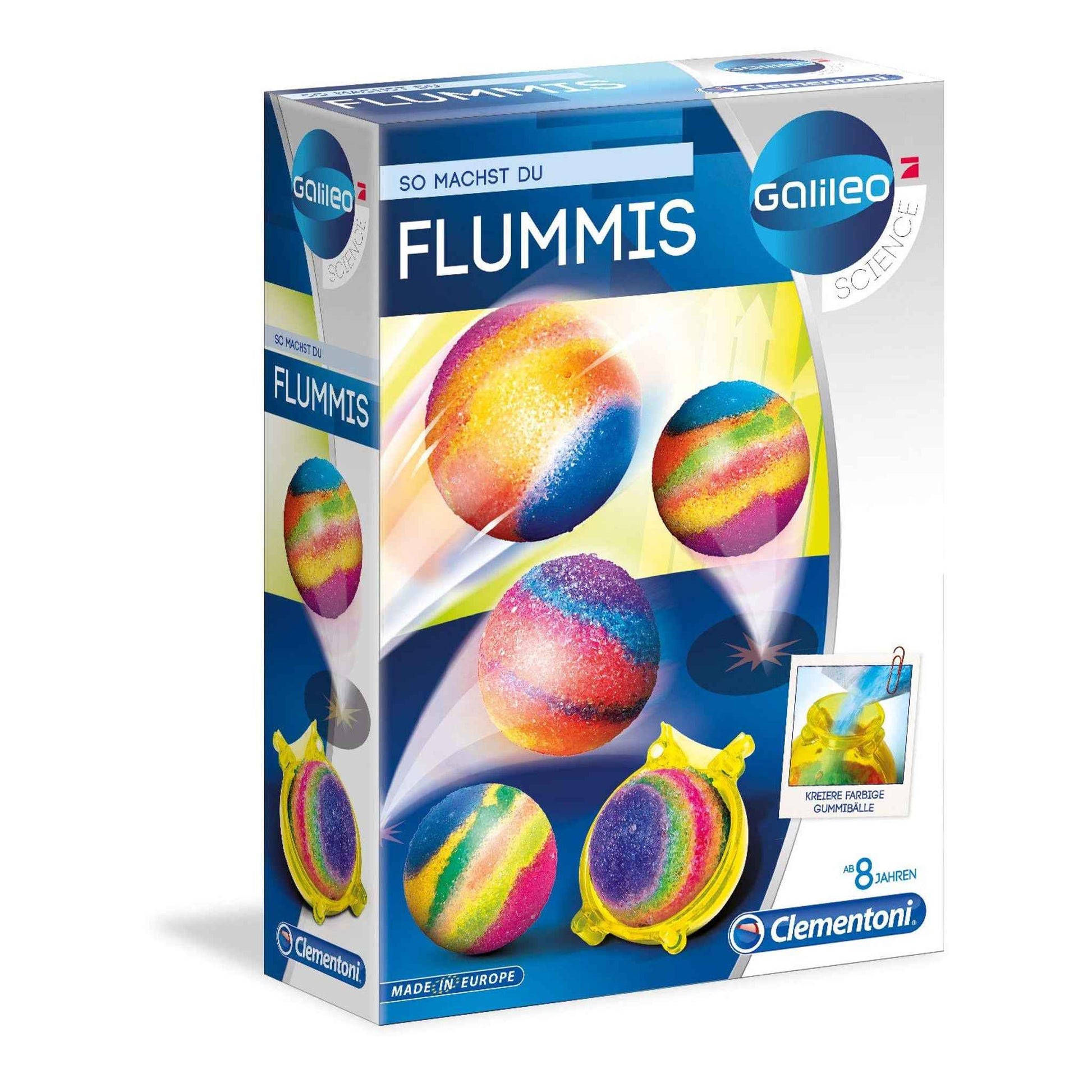 Experimentierkasten Galileo So machst du Flummis mehrfarbig 15×21×5,5 cm ab 8