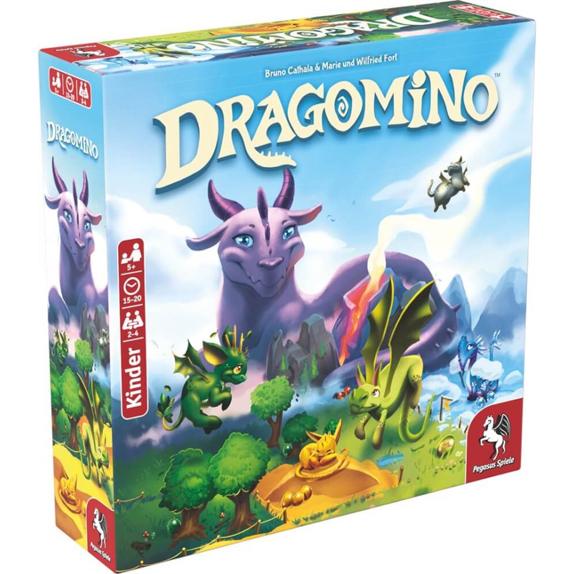 Brettspiel Dragomino 2-4 Spieler ab 5 Jahren mehrfarbig