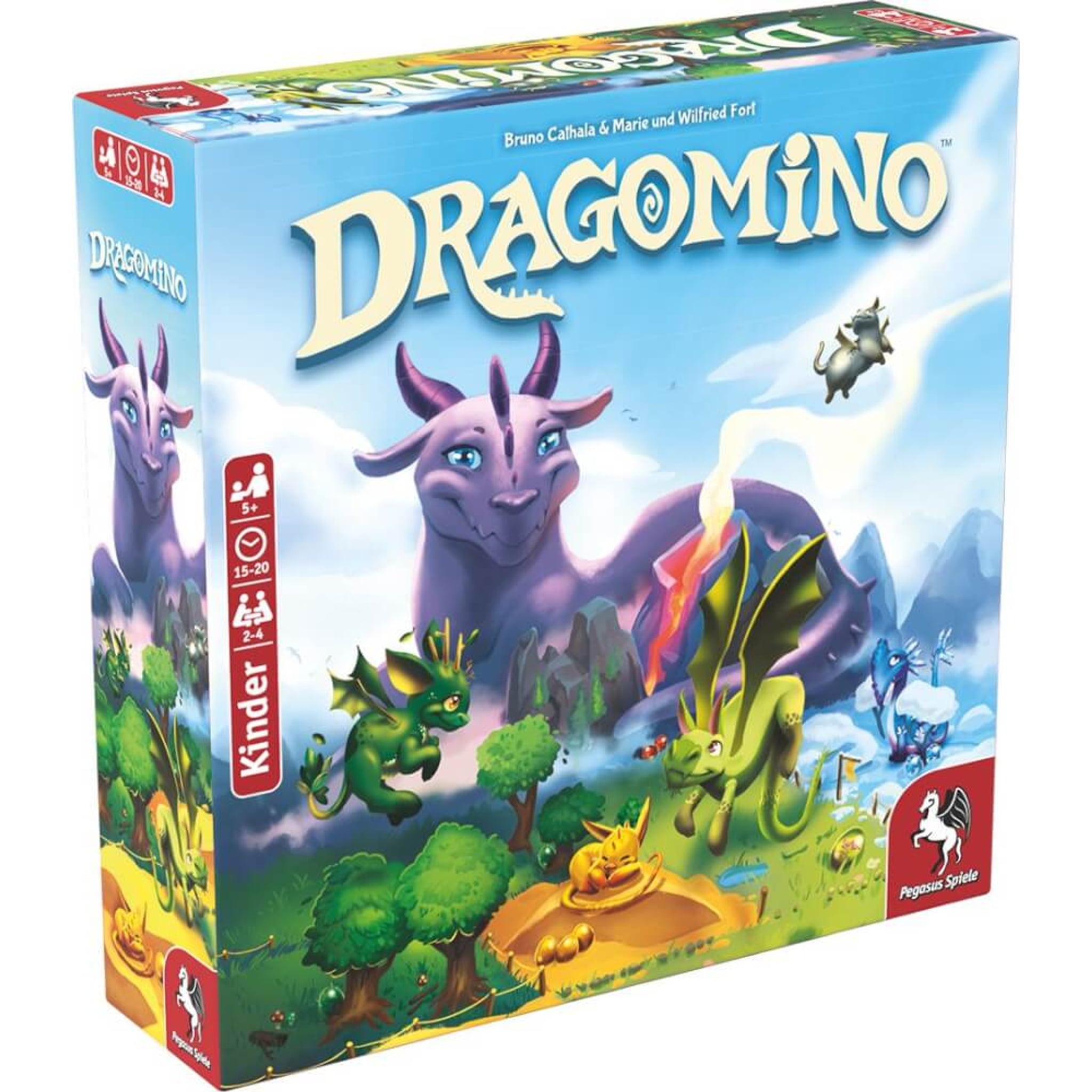 Brettspiel Dragomino 2-4 Spieler ab 5 Jahren mehrfarbig