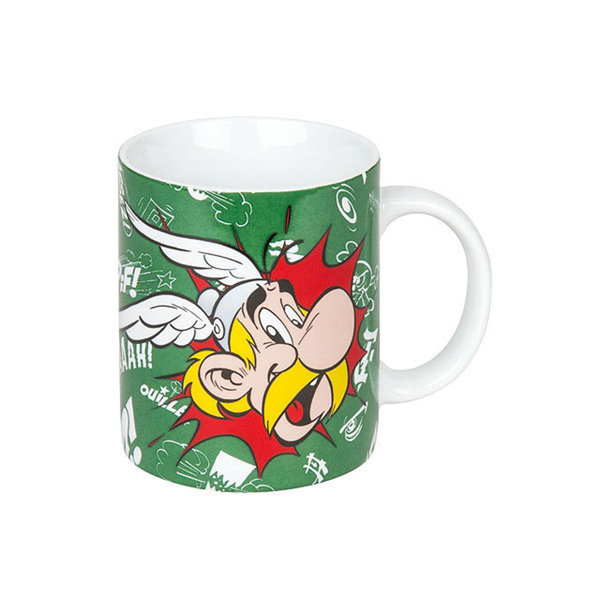 Asterix Becher Porzellan 330 ml Mehrfarbig