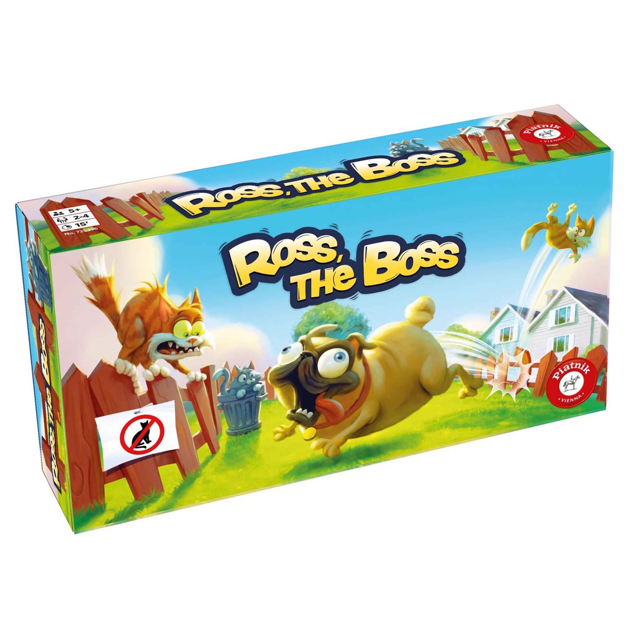 Familienspiel Ross the Boss ab 5 Jahren 2-4 Spieler | Piatnik
