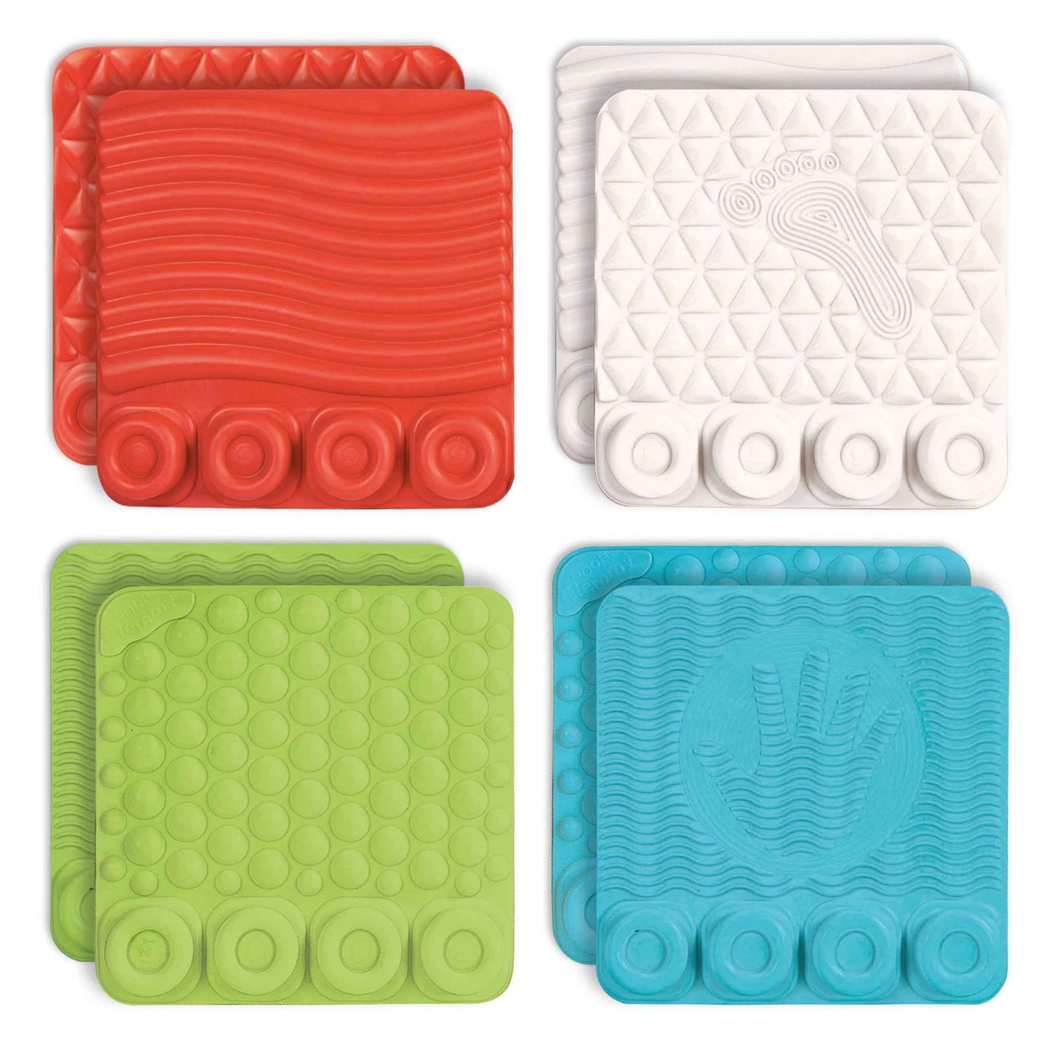 Sensorische Spielmatte mit Clemmy-Bausteinen Kunststoff mehrfarbig | Clementoni