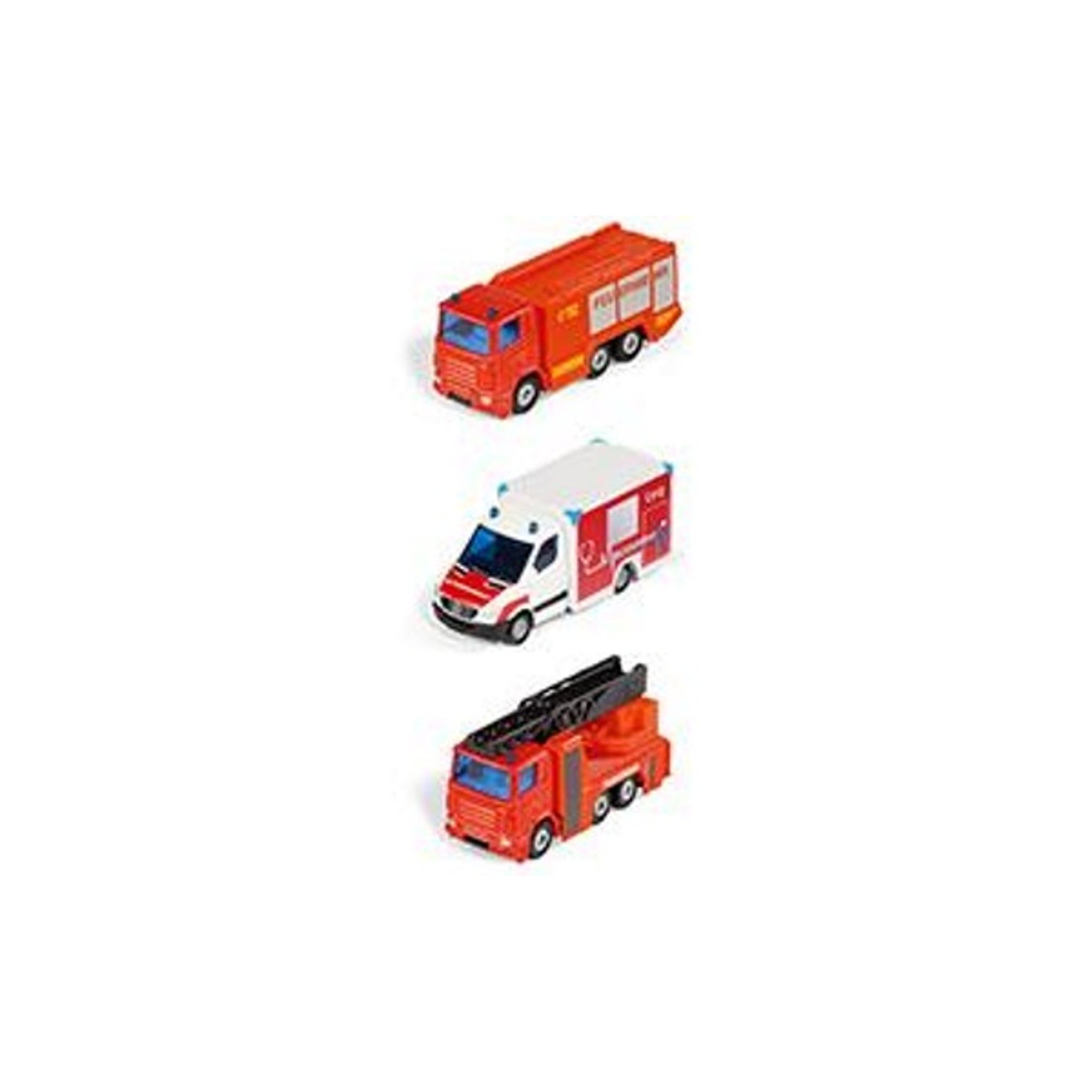 Siku / Sieper GmbH Modellauto-Set aus Kunststoff in Rot