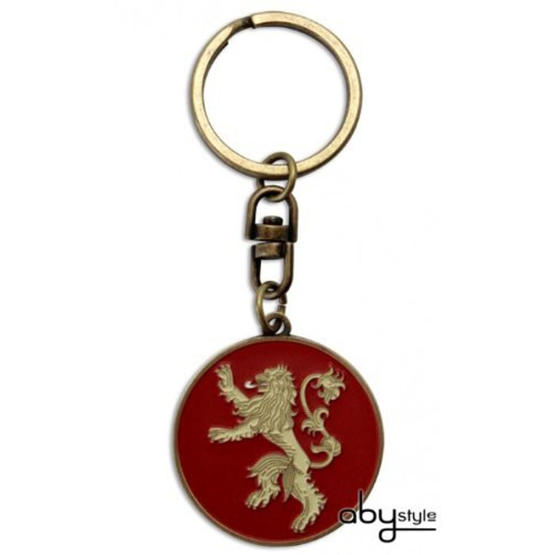 ABYSSE CORP S.A.S. Schlüsselanhänger aus Metall in Rot
