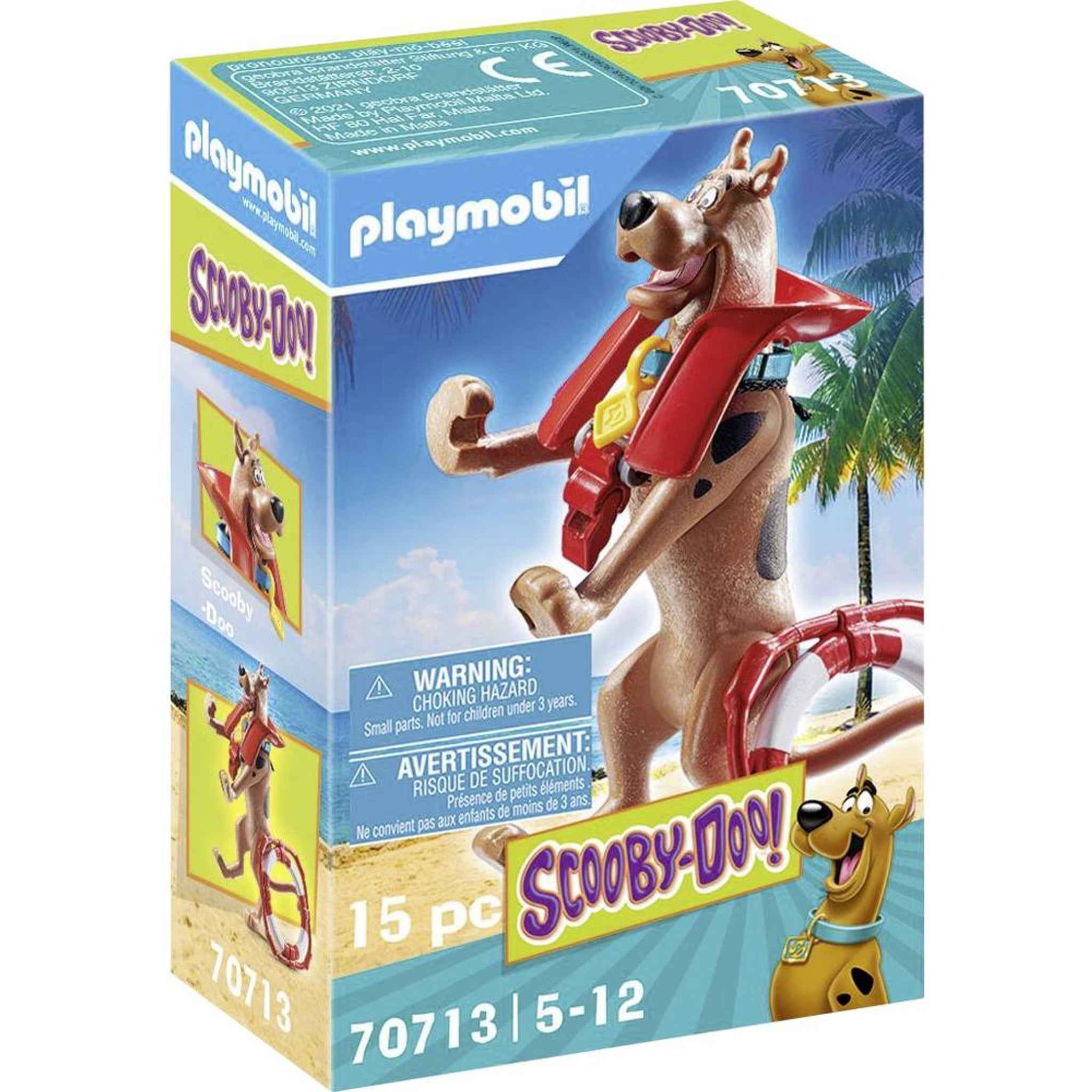 Sammelfigur Scooby Doo Rettungsschwimmer Kunststoff 12 cm