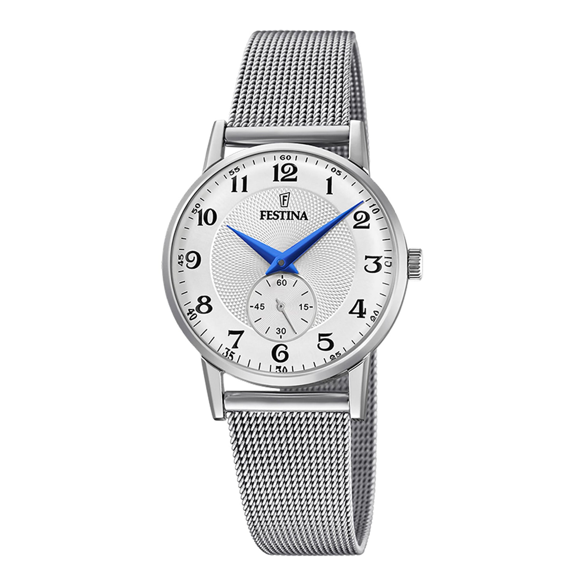 Festina Damenuhr aus Edelstahl in Silber, 2,9×0,8 cm