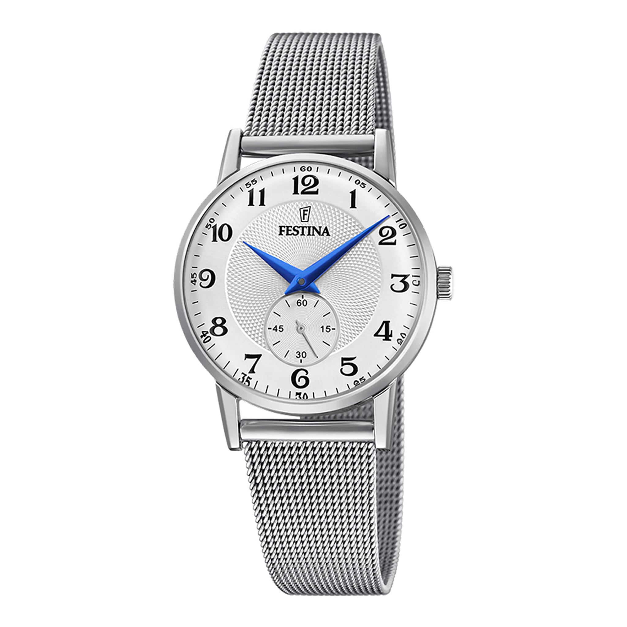 Festina Damenuhr aus Edelstahl in Silber, 2,9×0,8 cm