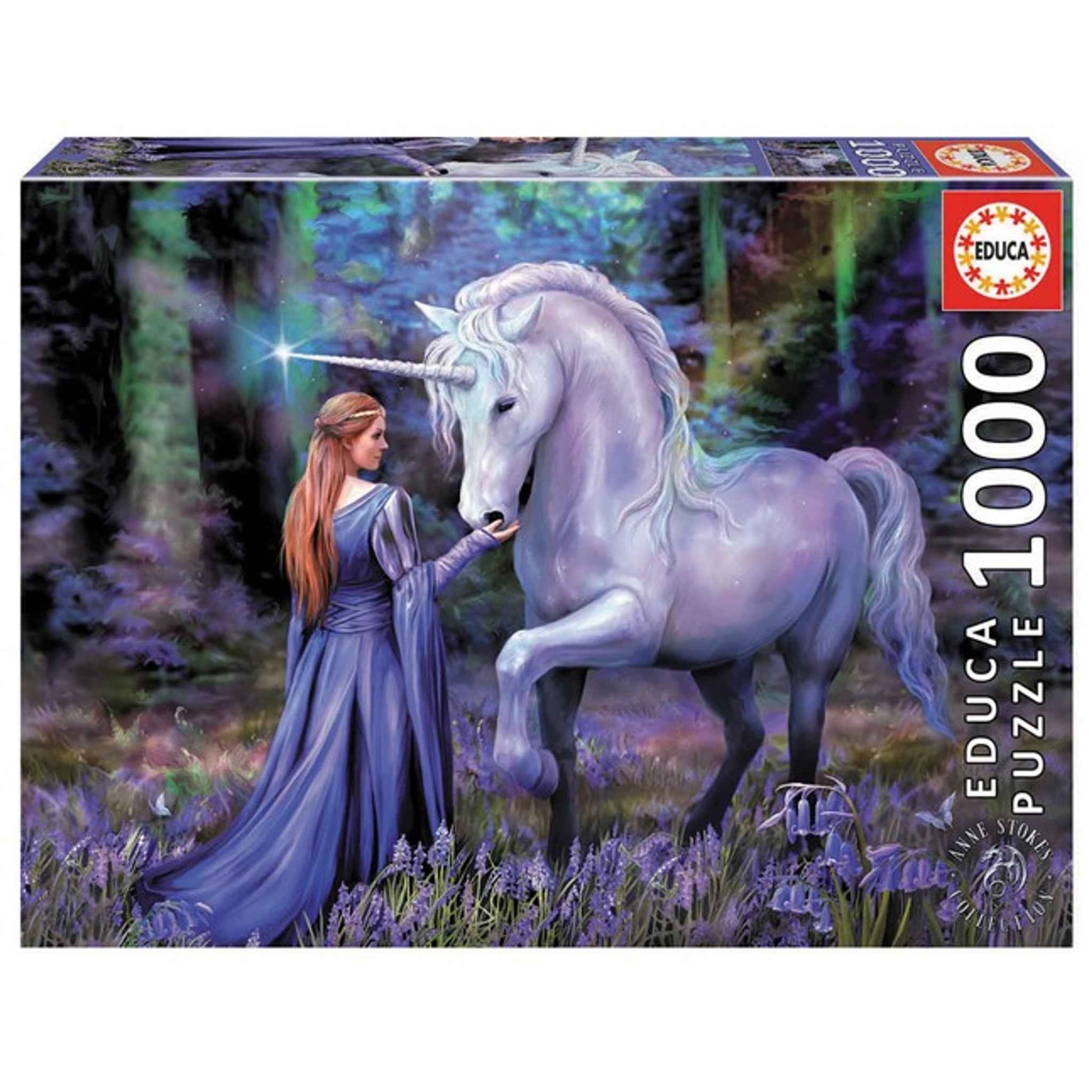 Puzzle Bluebell Woods 1000 Teile 68×48 cm Fantasy-Motiv | Educa