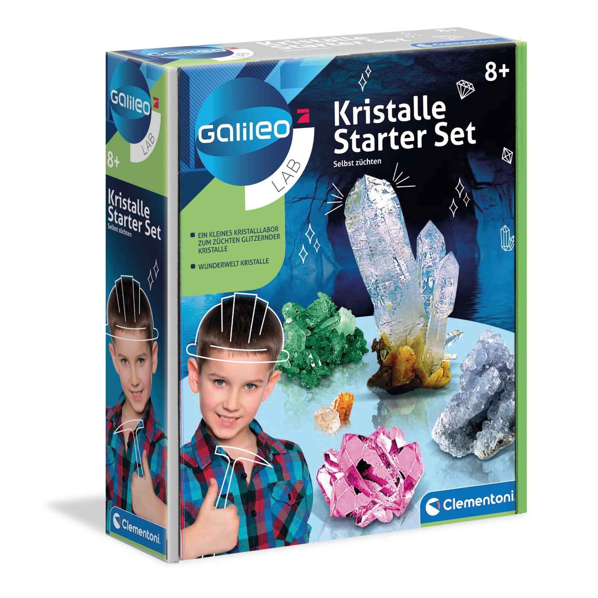 Experimentierkasten Kristalle züchten Starter-Set | Clementoni
