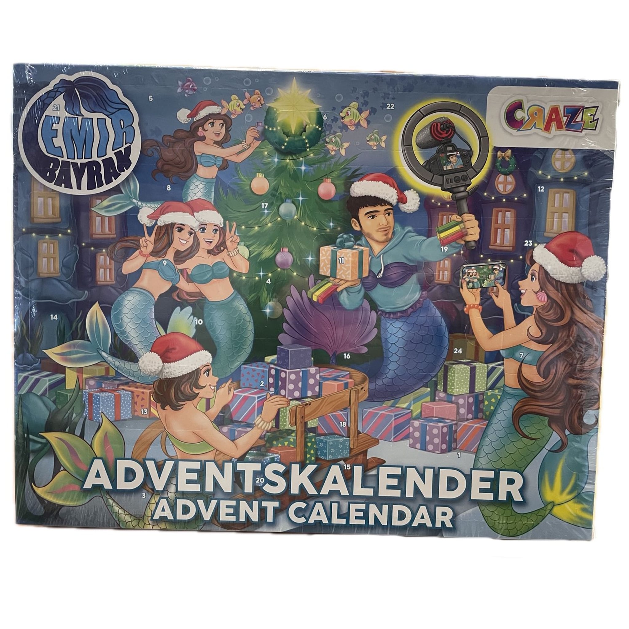 CRAZE GmbH Adventskalender, 41,5×32×6,3 cm