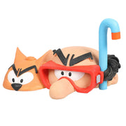 Deko-Figur Gargamel & Azrael mit Schnorchel Polyesterharz 14,4 cm