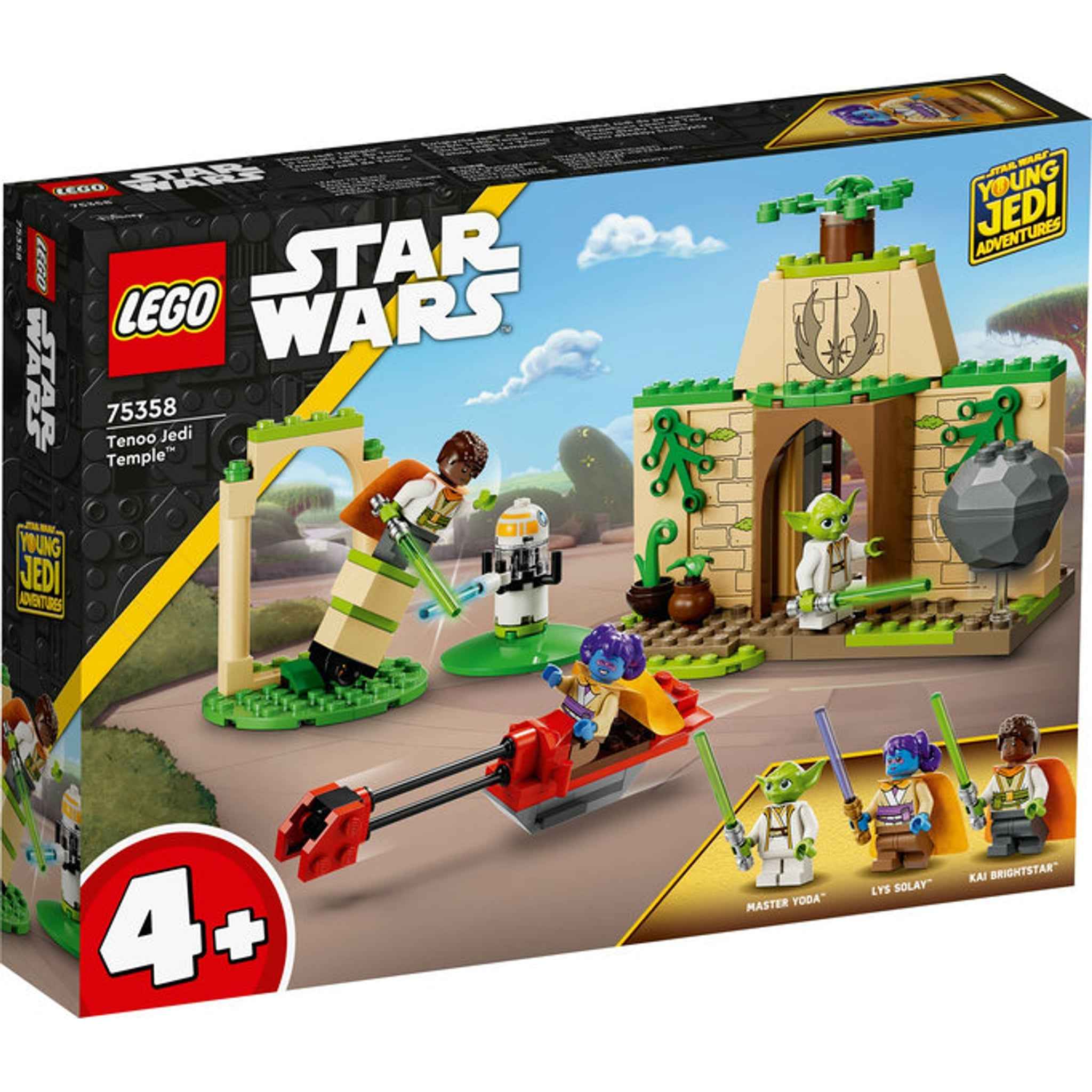 Steckbausteine Tenoo Jedi Temple 124 Teile ab 4 Jahren mehrfarbig | LEGO