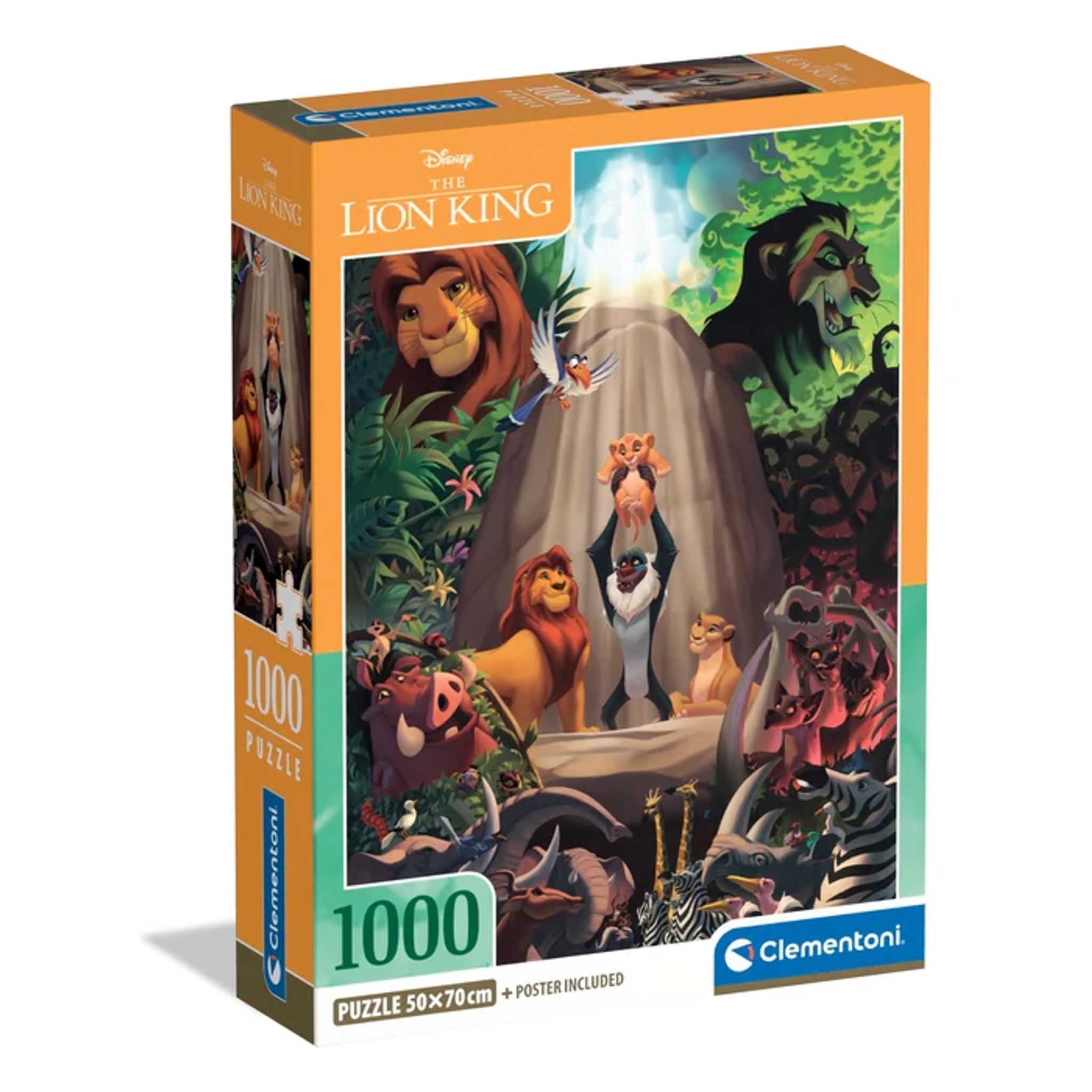 Clementoni S.p.A. Puzzle in Terra, 70×50 cm