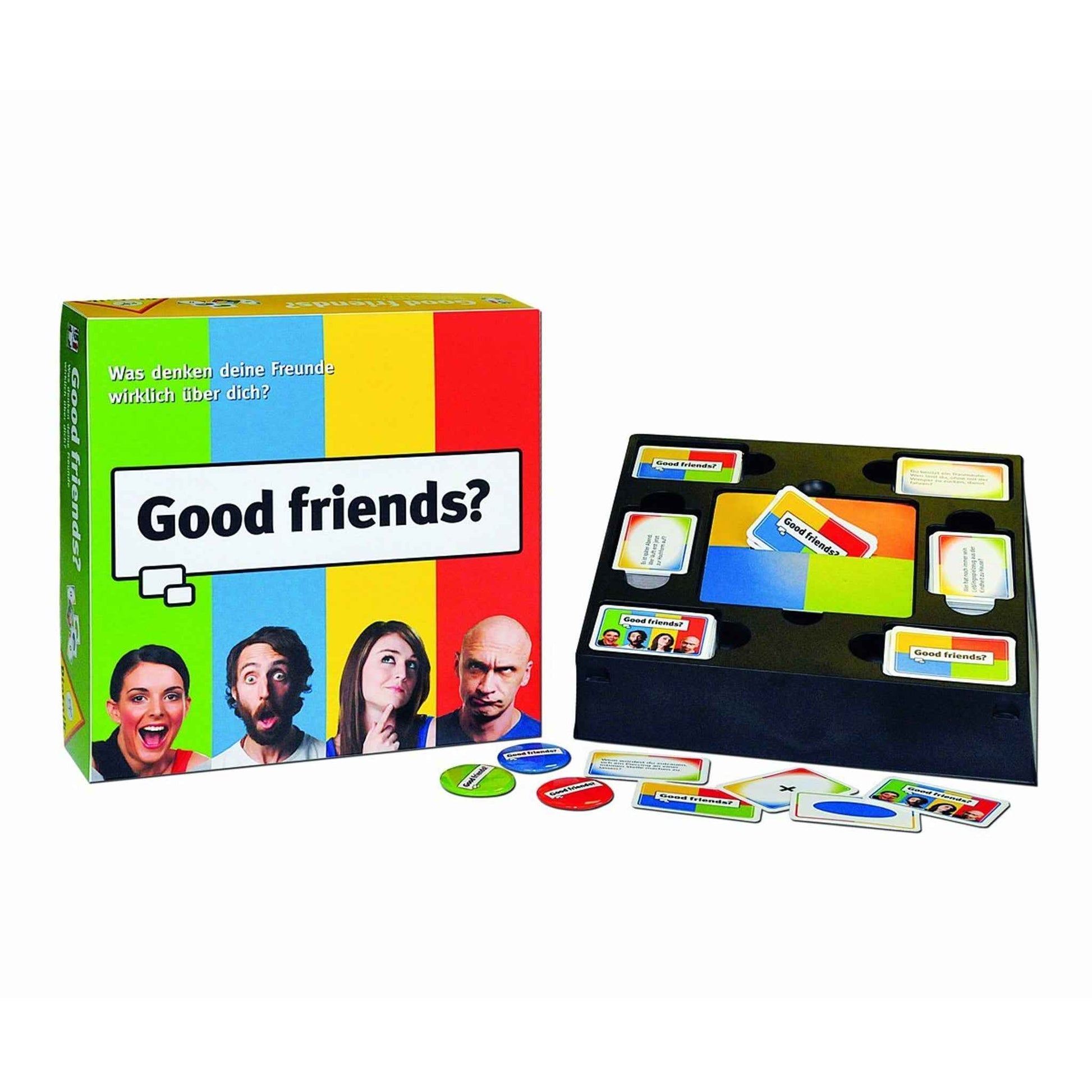 Brettspiel Good friends? Partyspiel ab 15 Jahren 3-6 Spieler | Piatnik